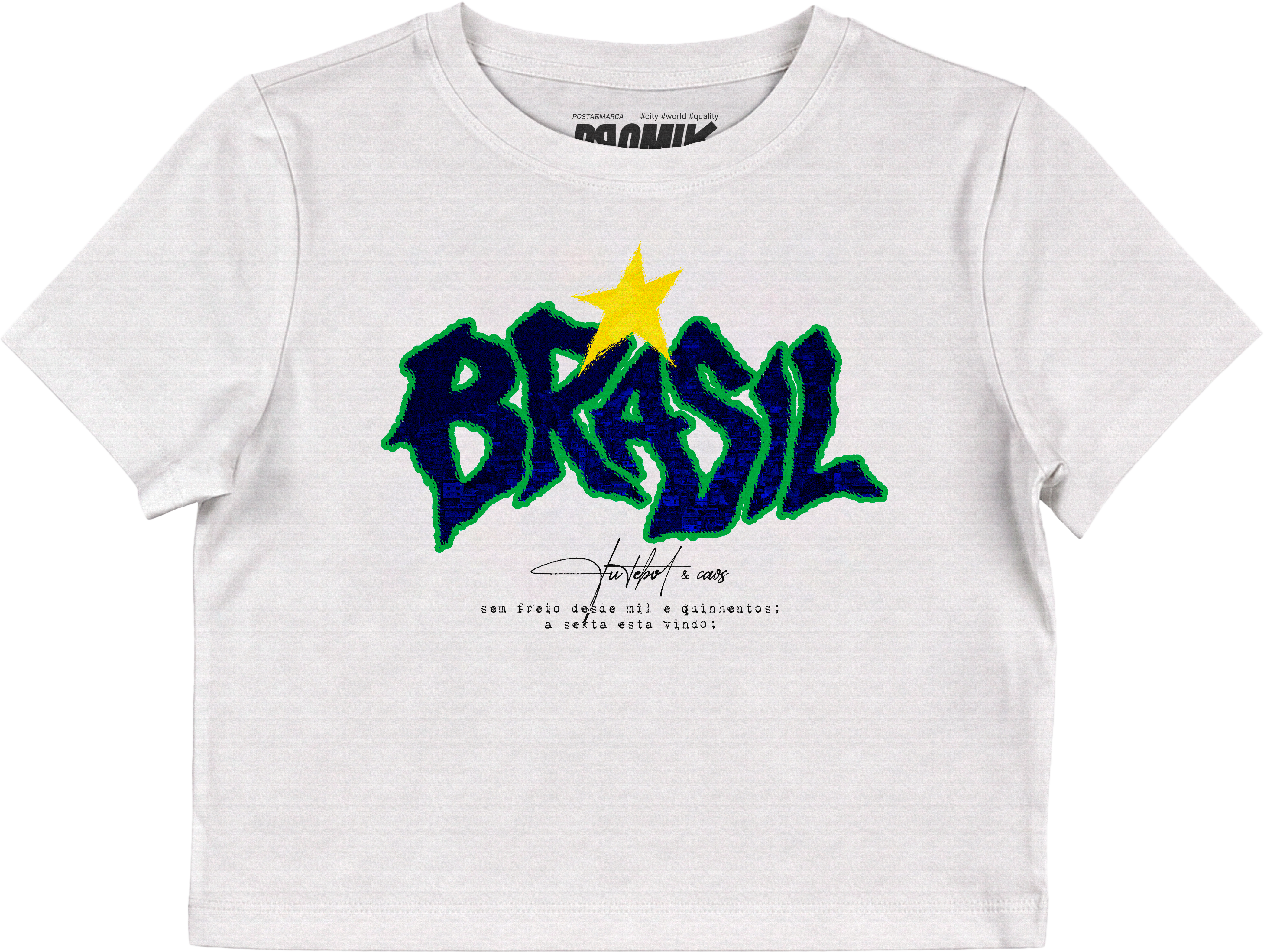 BRASIL hexa | Cropped Dz